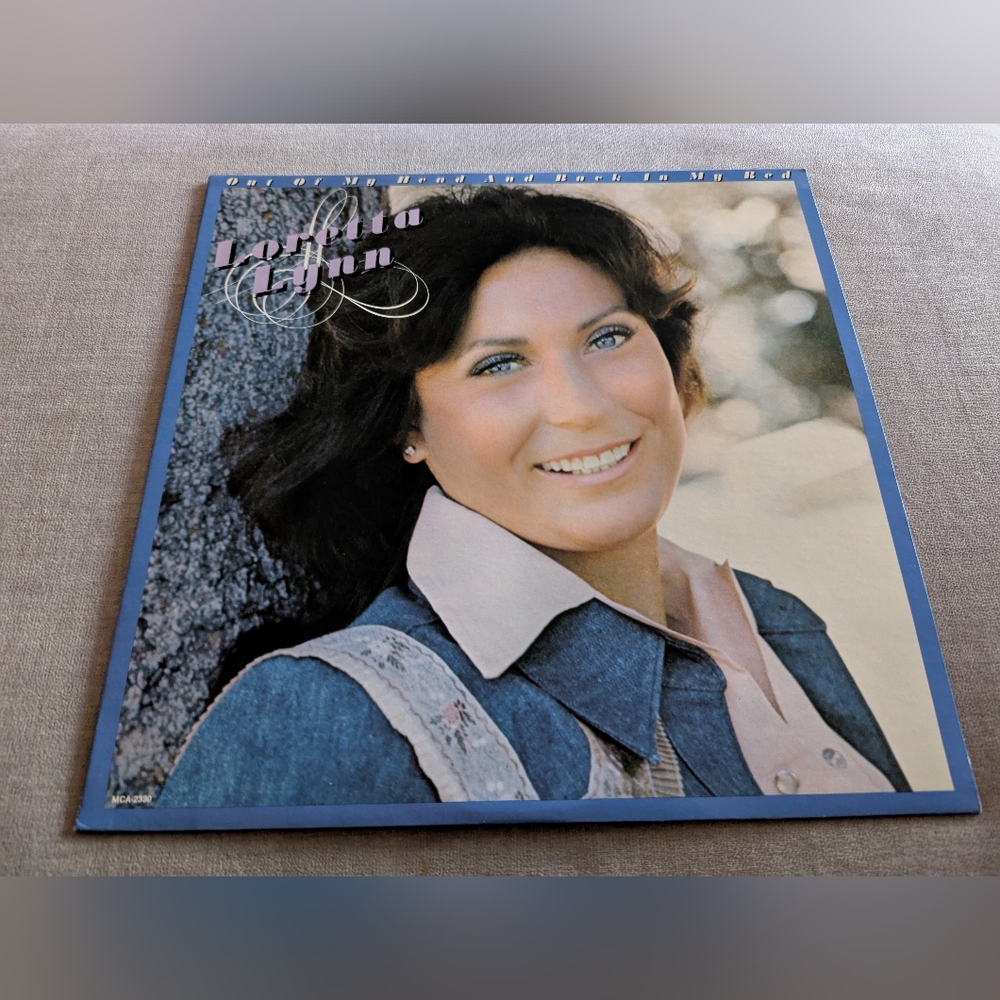 Loretta Lynn Out Of My Head And Into My Bed LP Vinyl Record